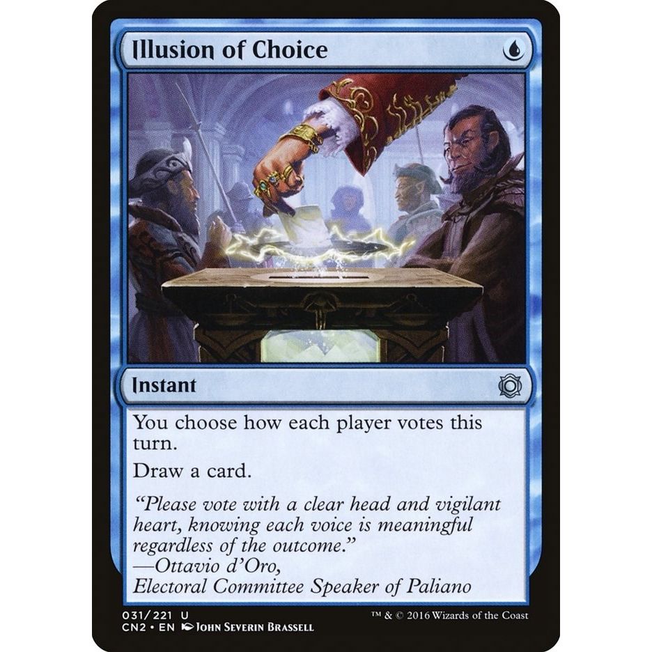 Image for Illusion of Choice (31) (CN2) - Magic: The Gathering