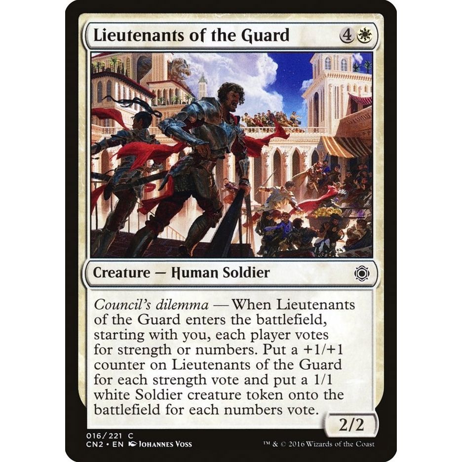 Image for Lieutenants of the Guard (16) (CN2) - Magic: The Gathering