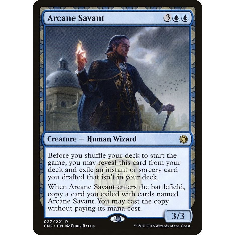 Image for Arcane Savant (27) (CN2) - Magic: The Gathering