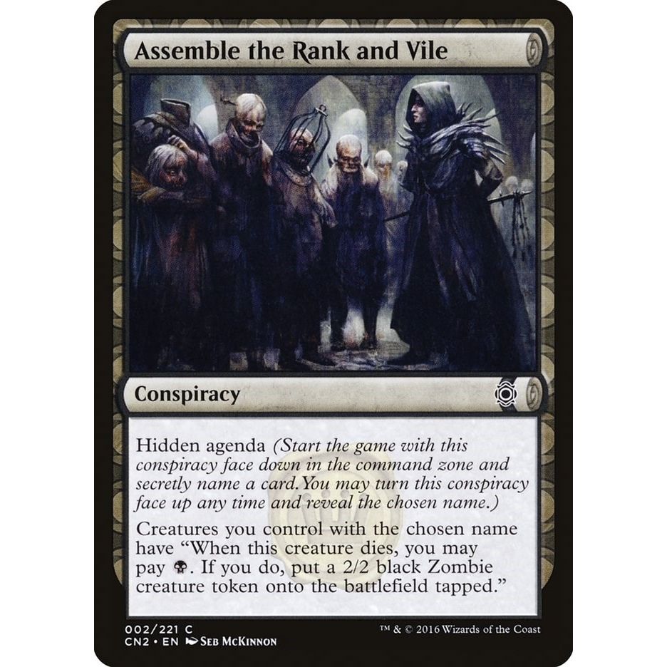 Image for Assemble the Rank and Vile (2) (CN2) - Magic: The Gathering