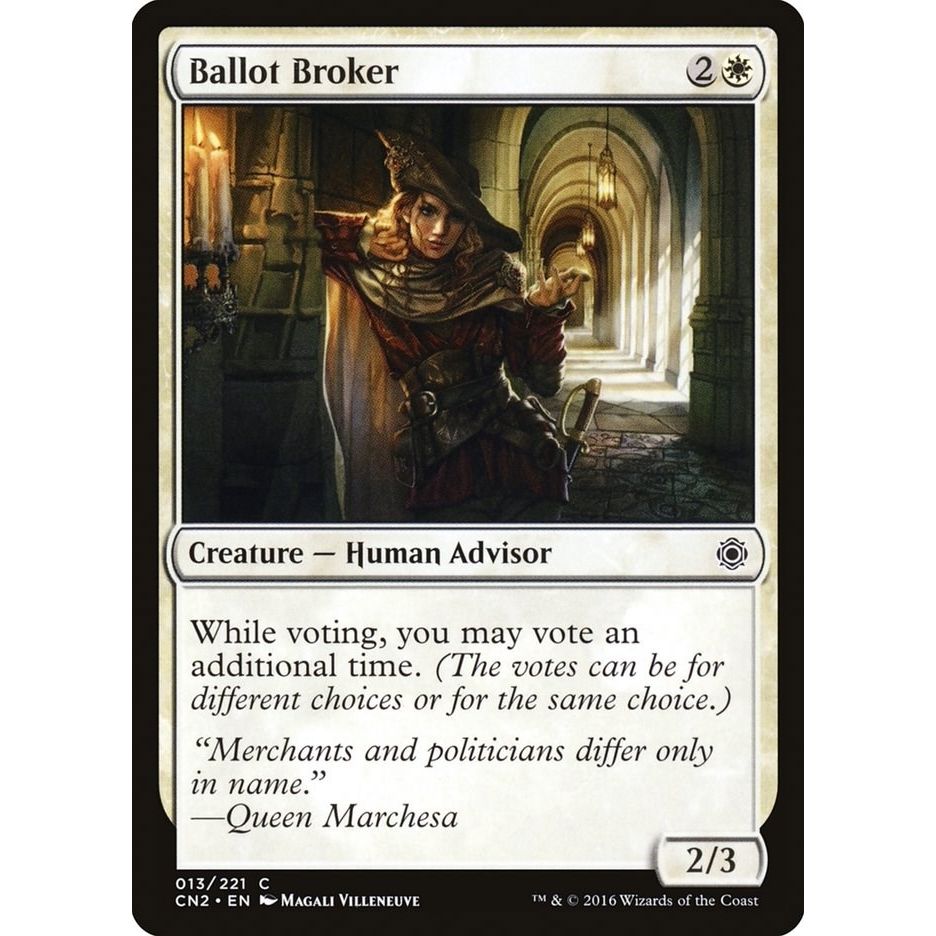 Image for Ballot Broker (13) (CN2) - Magic: The Gathering