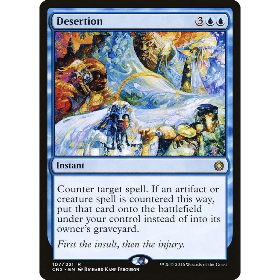 Image for Desertion (107) (CN2) - Magic: The Gathering
