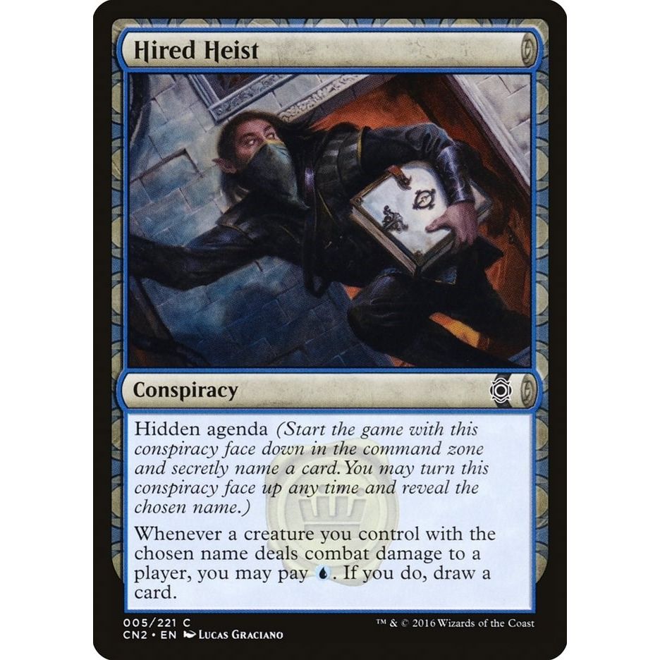 Image for Hired Heist (5) (CN2) - Magic: The Gathering