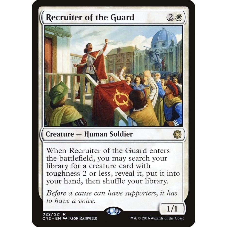 Image for Recruiter of the Guard (22) (CN2) - Magic: The Gathering