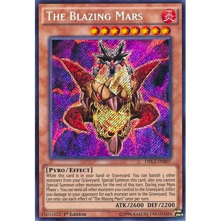 Image for The Blazing Mars (DRL3-EN007) (DRL3) - YuGiOh