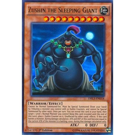 Image for Zushin the Sleeping Giant (DRL3-EN018) (DRL3) - YuGiOh