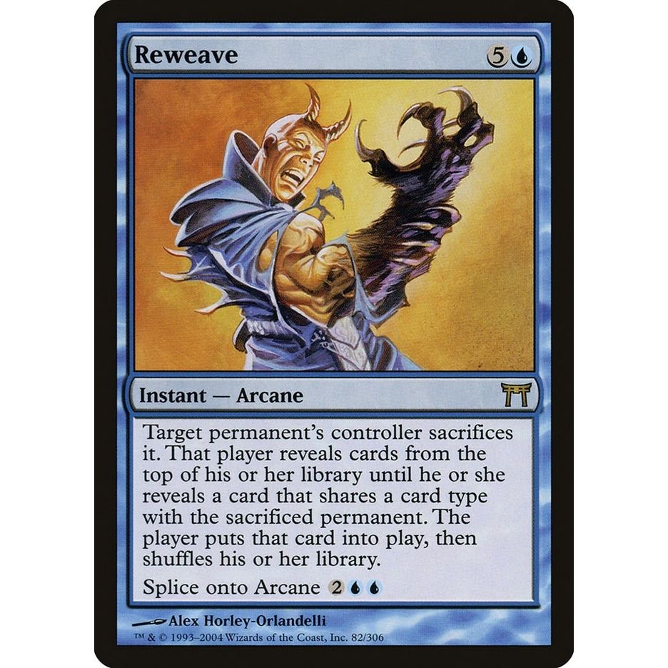 Image for Reweave (82) (CHK) - Magic: The Gathering