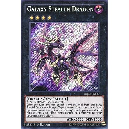 Image for Galaxy Stealth Dragon (DRL3-EN030) (DRL3) - YuGiOh