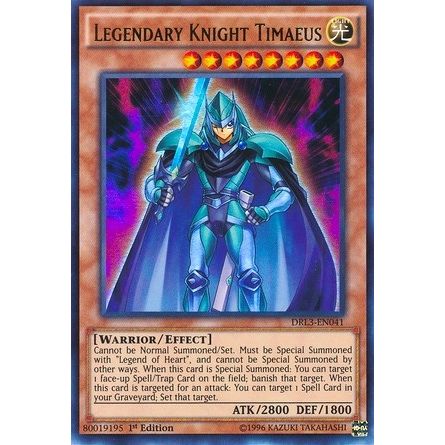 Image for Legendary Knight Timaeus (DRL3-EN041) (DRL3) - YuGiOh