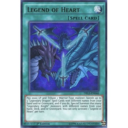 Image for Legend of Heart (DRL3-EN046) (DRL3) - YuGiOh