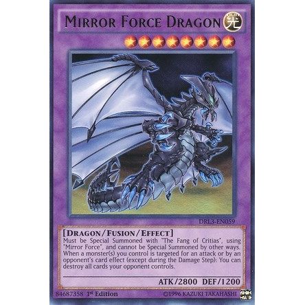 Image for Mirror Force Dragon (DRL3-EN059) (DRL3) - YuGiOh