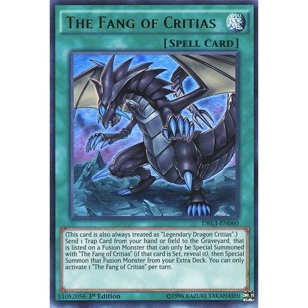 Image for The Fang of Critias (DRL3-EN060) (DRL3) - YuGiOh