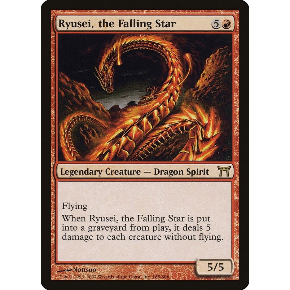 Image for Ryusei, the Falling Star (185) (CHK) - Magic: The Gathering