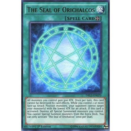 Image for The Seal of Orichalcos (DRL3-EN070) (DRL3) - YuGiOh