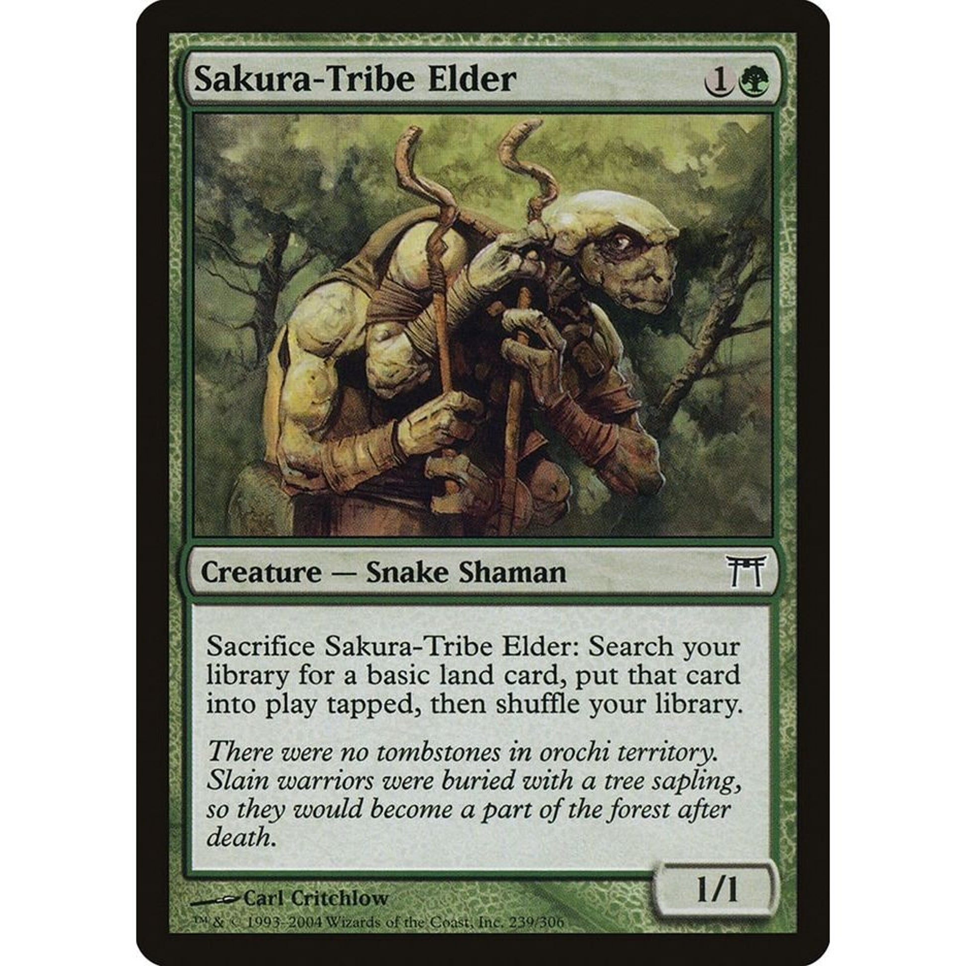 Image for Sakura-Tribe Elder (239) (CHK) - Magic: The Gathering