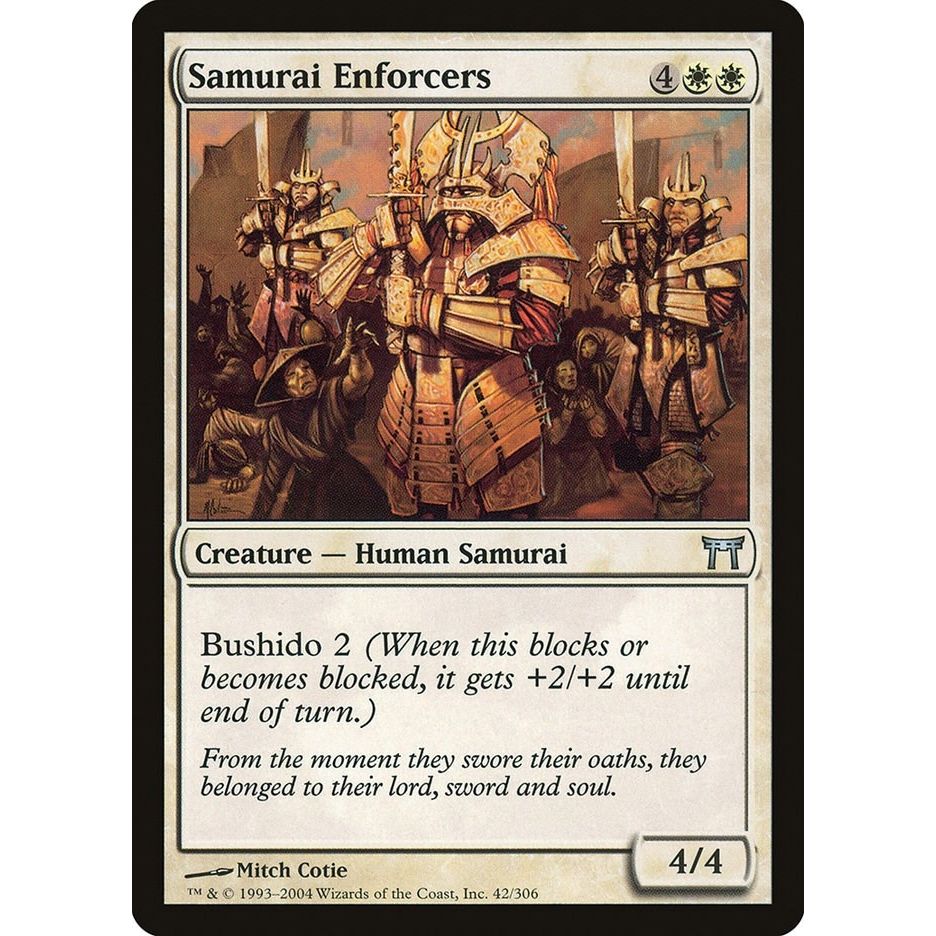 Image for Samurai Enforcers (42) (CHK) - Magic: The Gathering