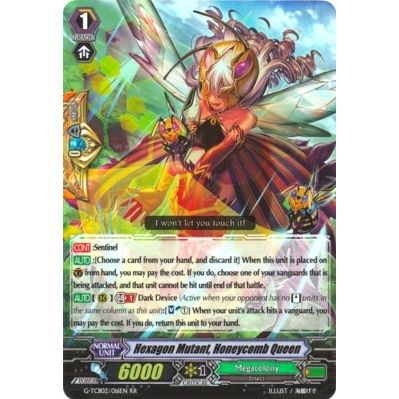Image for Hexagon Mutant, Honeycomb Queen (G-TCB02/016EN) (G-TCB02) - Cardfight Vanguard