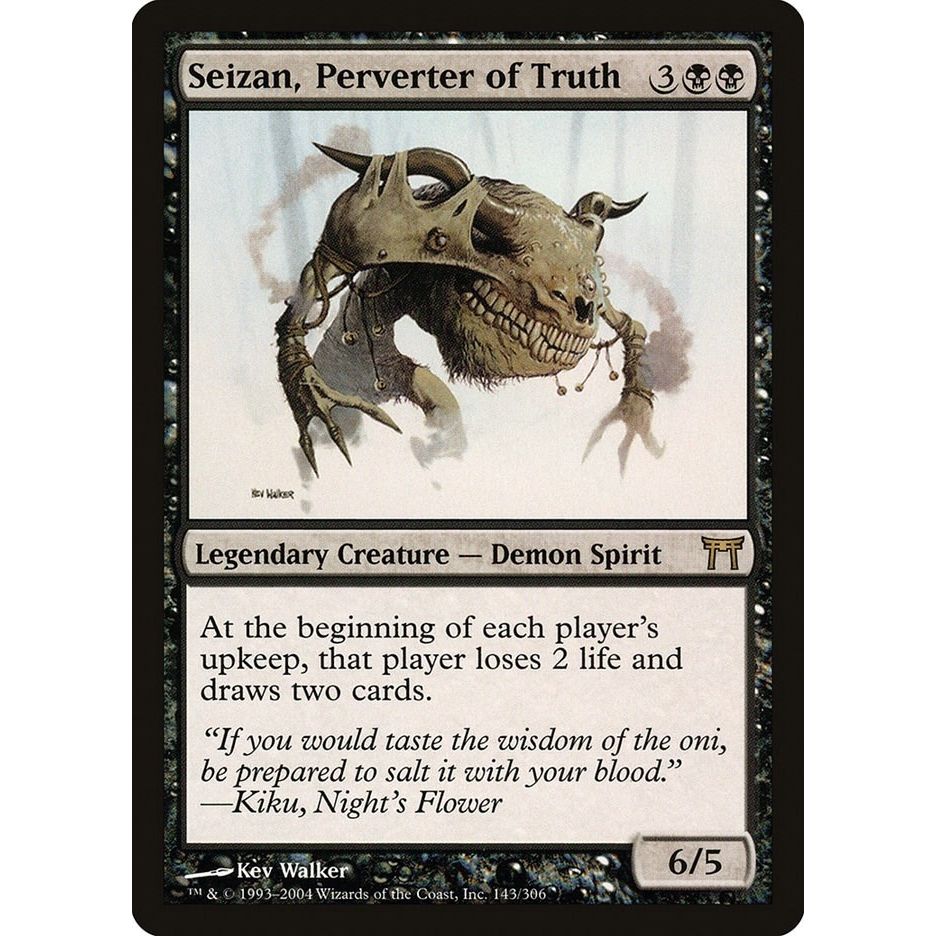 Image for Seizan, Perverter of Truth (143) (CHK) - Magic: The Gathering
