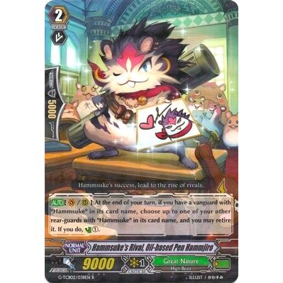 Image for Hammsuke's Rival, Oil-based Pen Hammjiro (G-TCB02/038EN) (G-TCB02) - Cardfight Vanguard