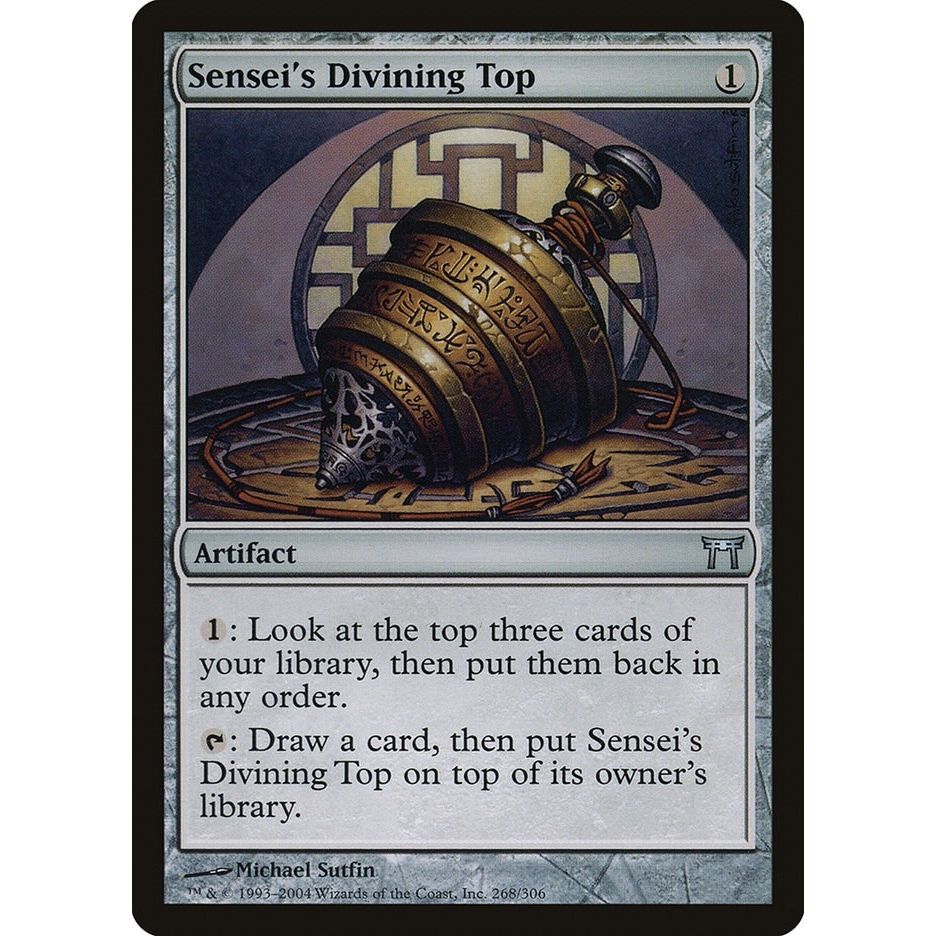 Image for Sensei's Divining Top (268) (CHK) - Magic: The Gathering
