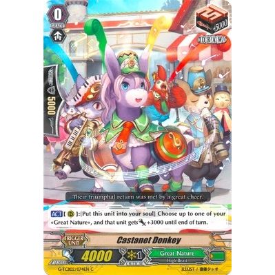 Image for Castanet Donkey (G-TCB02/074EN) (G-TCB02) - Cardfight Vanguard