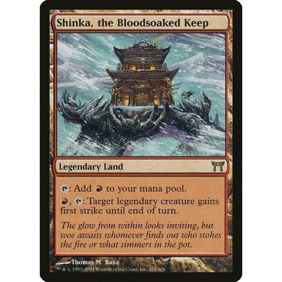 Image for Shinka, the Bloodsoaked Keep (282) (CHK) - Magic: The Gathering