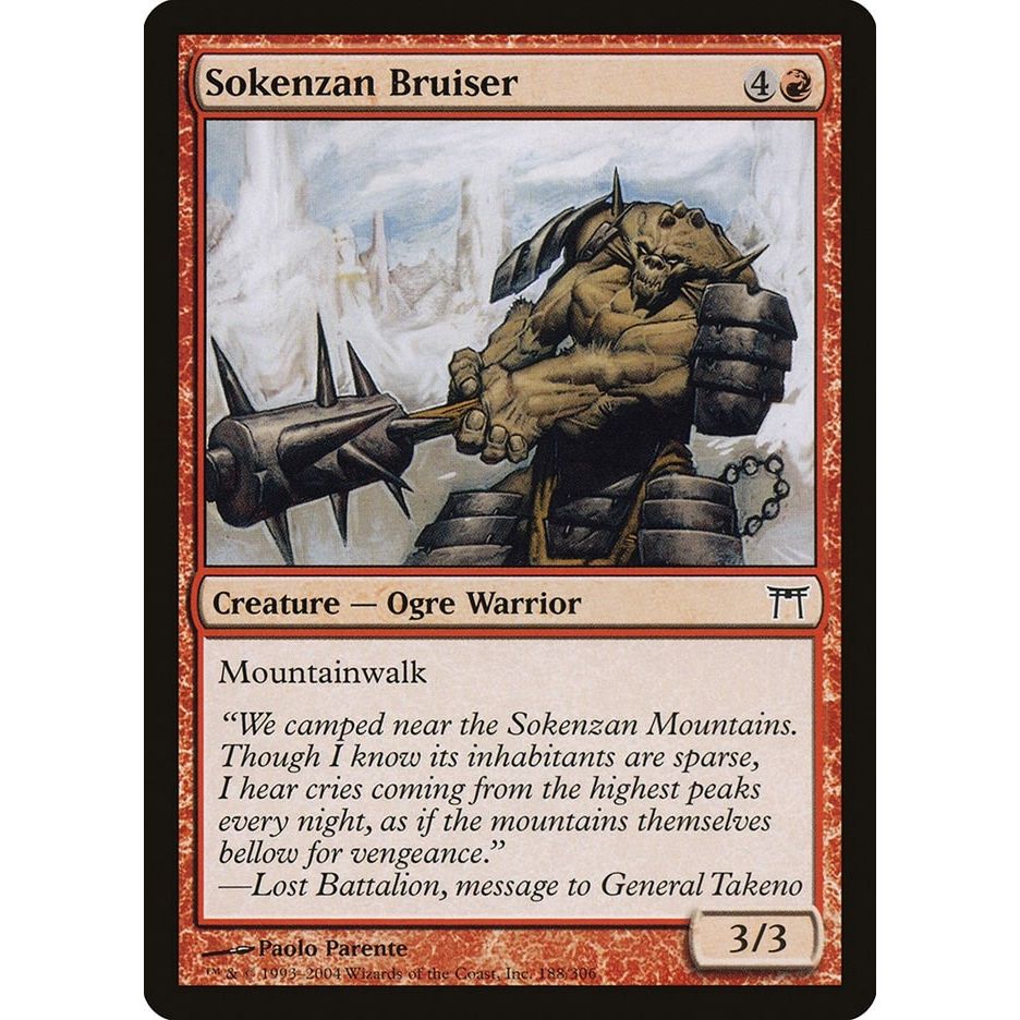 Image for Sokenzan Bruiser (188) (CHK) - Magic: The Gathering