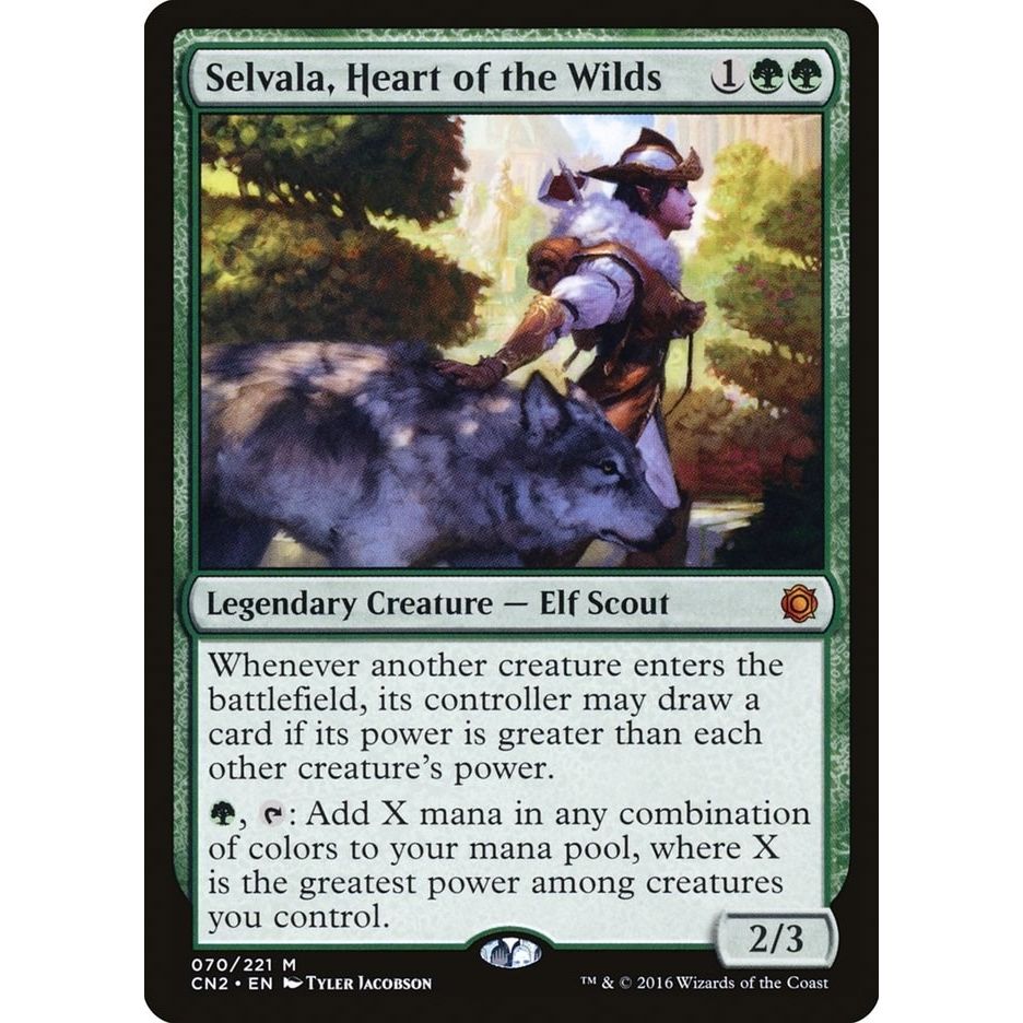 Image for Selvala, Heart of the Wilds (70) (CN2) - Magic: The Gathering