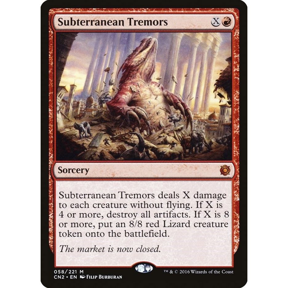 Image for Subterranean Tremors (58) (CN2) - Magic: The Gathering