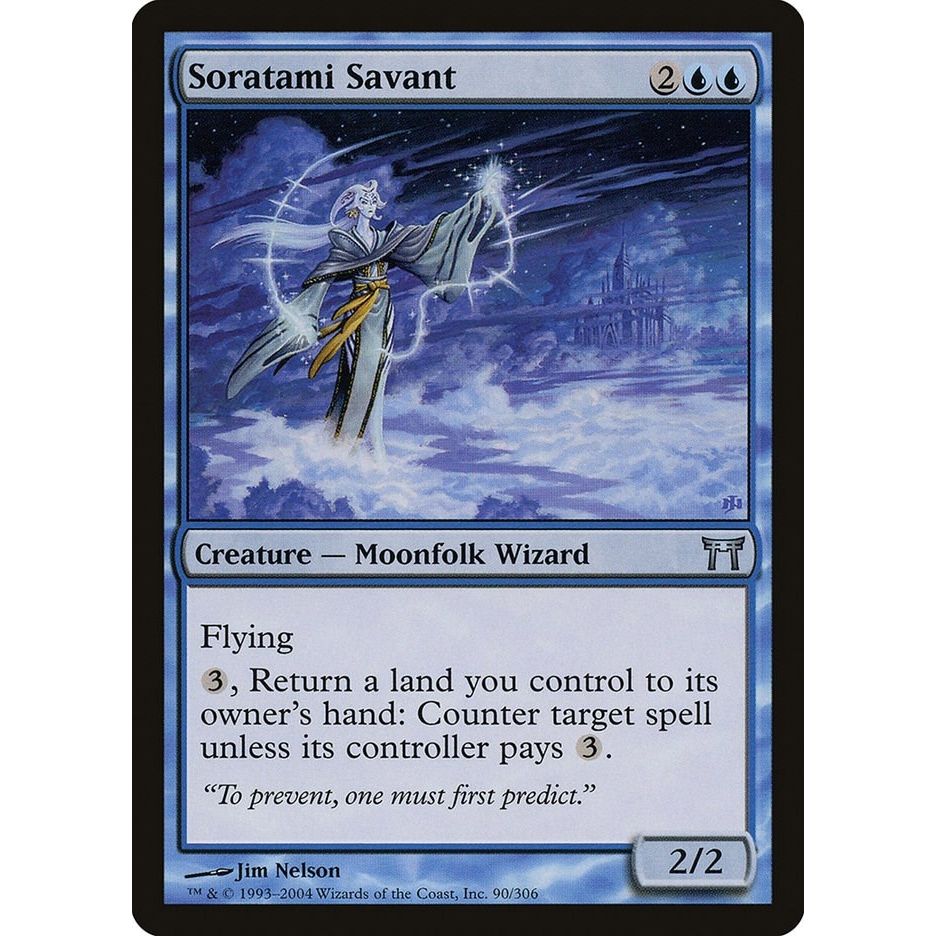 Image for Soratami Savant (90) (CHK) - Magic: The Gathering