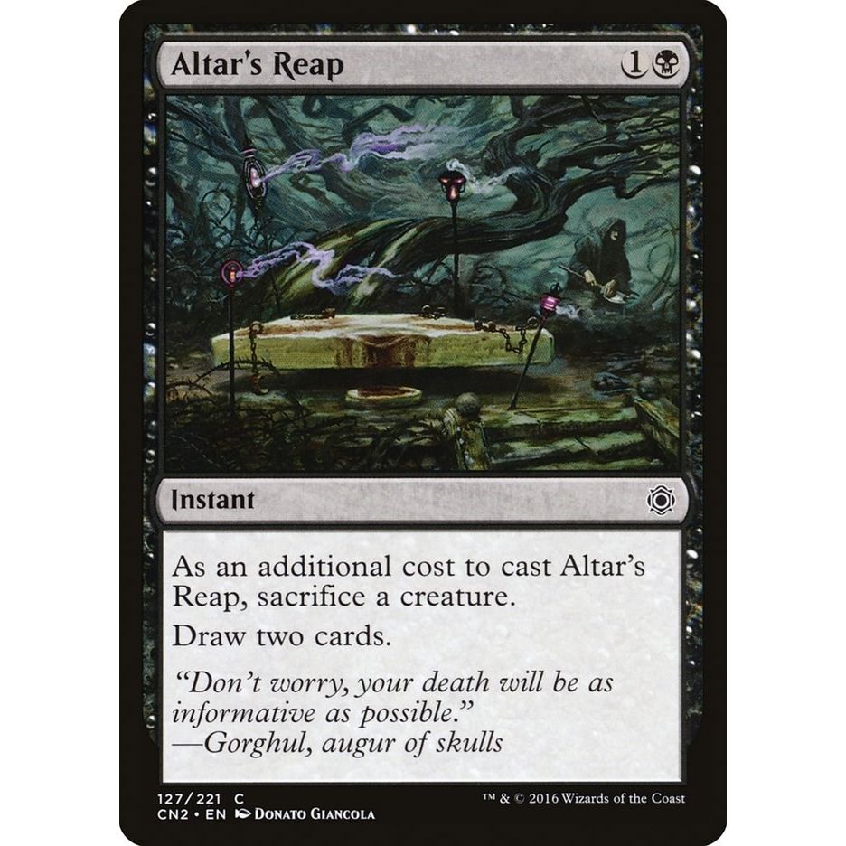 Image for Altar's Reap (127) (CN2) - Magic: The Gathering