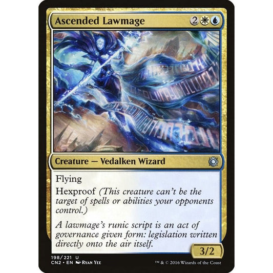 Image for Ascended Lawmage (198) (CN2) - Magic: The Gathering