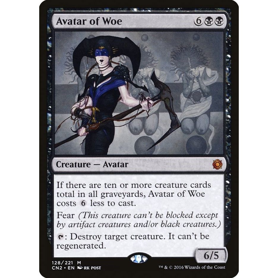 Image for Avatar of Woe (128) (CN2) - Magic: The Gathering