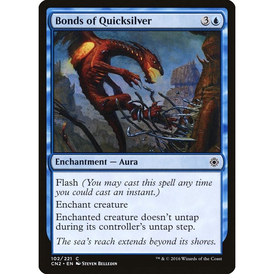 Image for Bonds of Quicksilver (102) (CN2) - Magic: The Gathering
