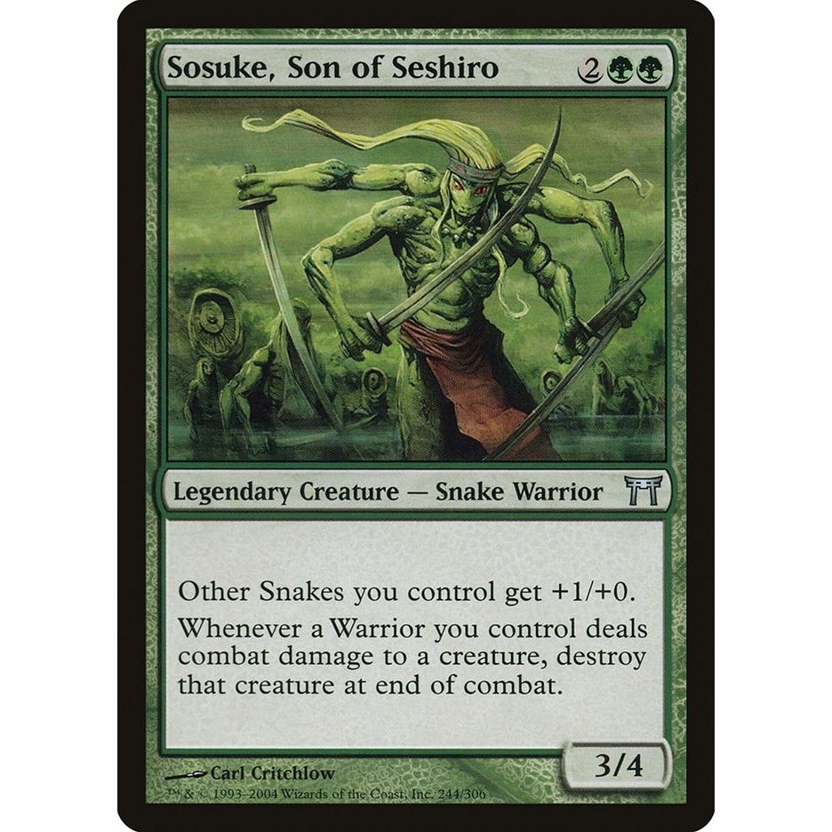 Image for Sosuke, Son of Seshiro (244) (CHK) - Magic: The Gathering