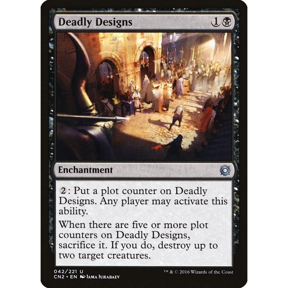 Image for Deadly Designs (42) (CN2) - Magic: The Gathering