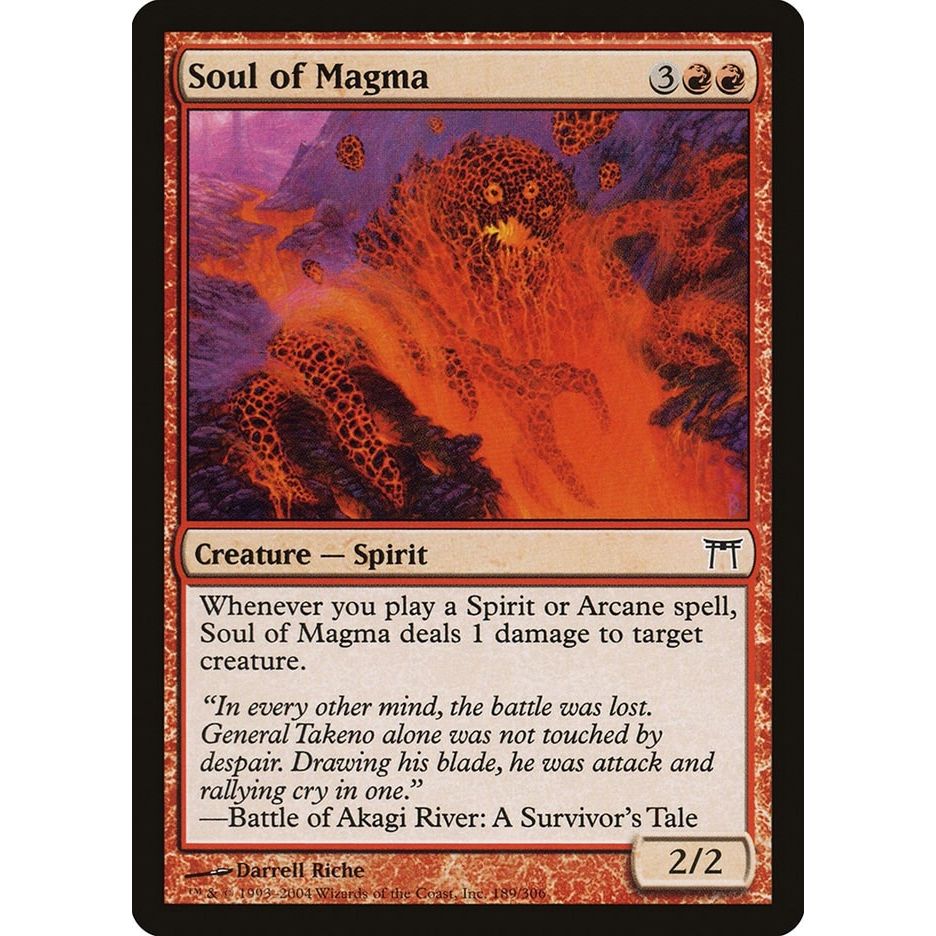 Image for Soul of Magma (189) (CHK) - Magic: The Gathering