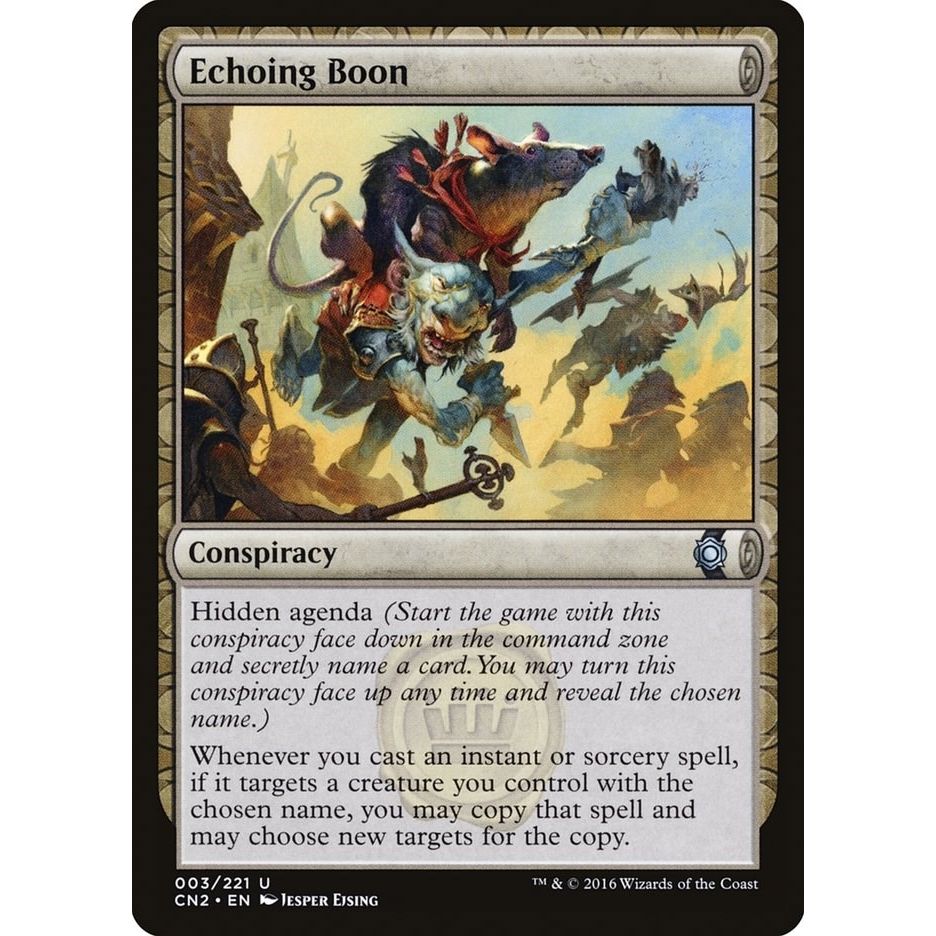 Image for Echoing Boon (3) (CN2) - Magic: The Gathering