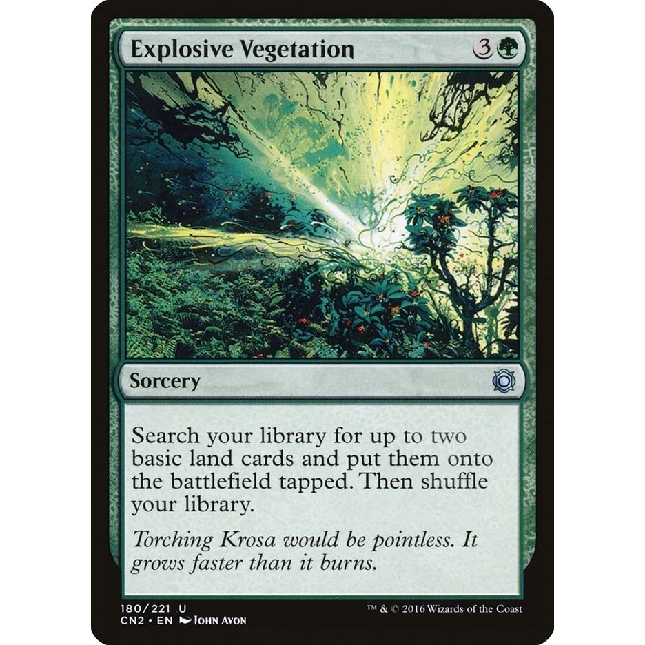 Image for Explosive Vegetation (180) (CN2) - Magic: The Gathering