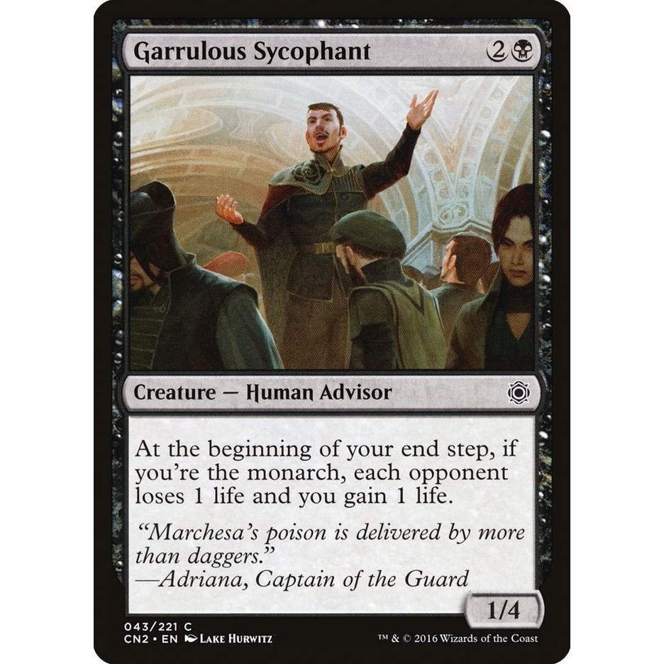 Image for Garrulous Sycophant (43) (CN2) - Magic: The Gathering