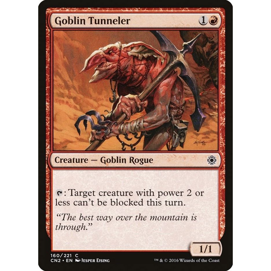Image for Goblin Tunneler (160) (CN2) - Magic: The Gathering