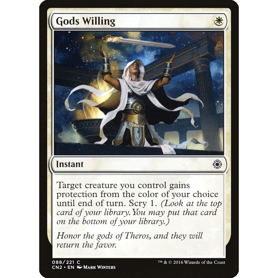 Image for Gods Willing (88) (CN2) - Magic: The Gathering