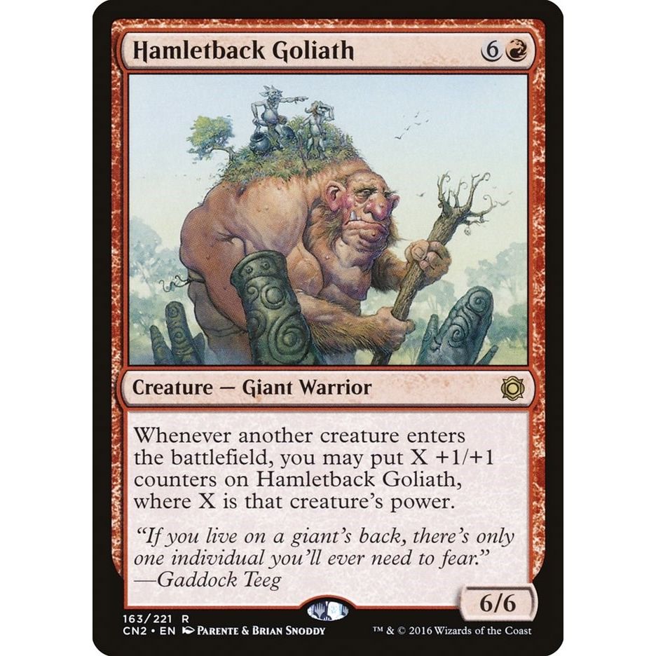 Image for Hamletback Goliath (163) (CN2) - Magic: The Gathering