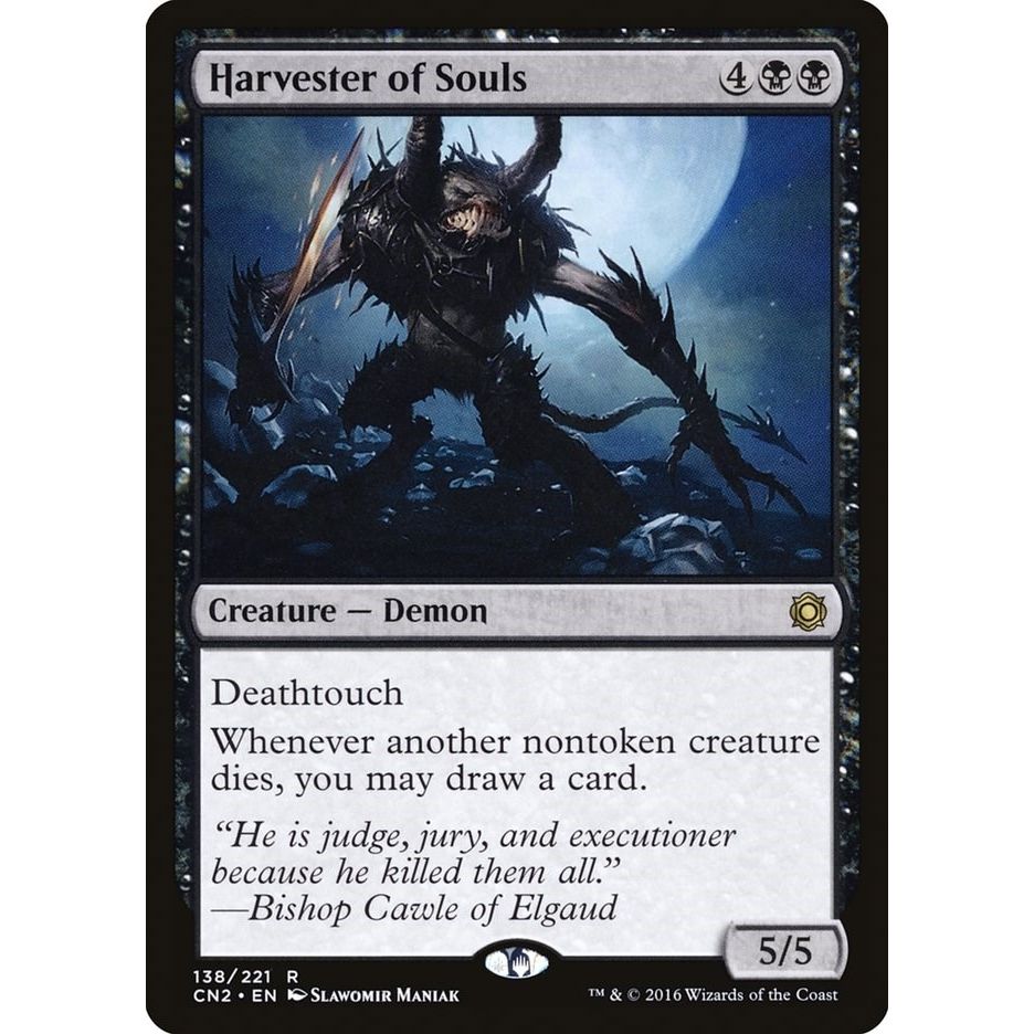 Image for Harvester of Souls (138) (CN2) - Magic: The Gathering