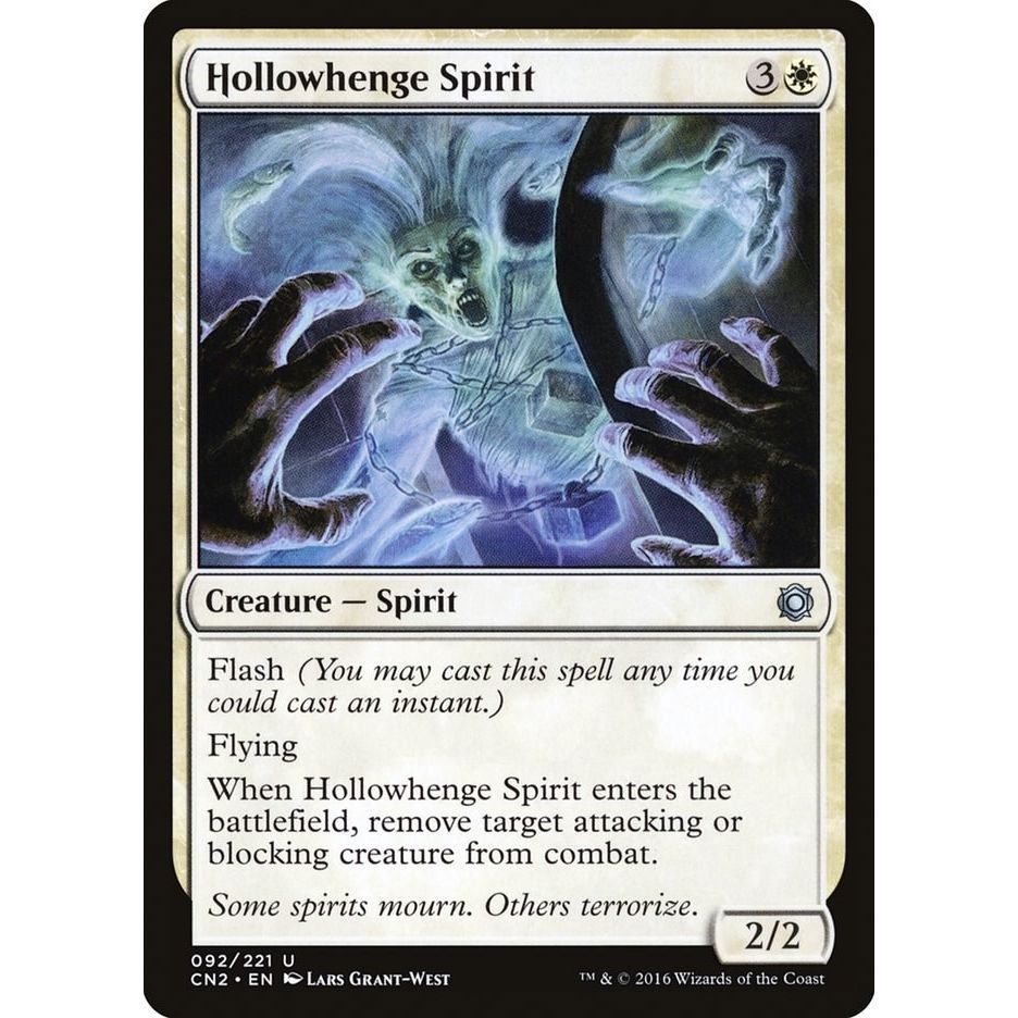 Image for Hollowhenge Spirit (92) (CN2) - Magic: The Gathering