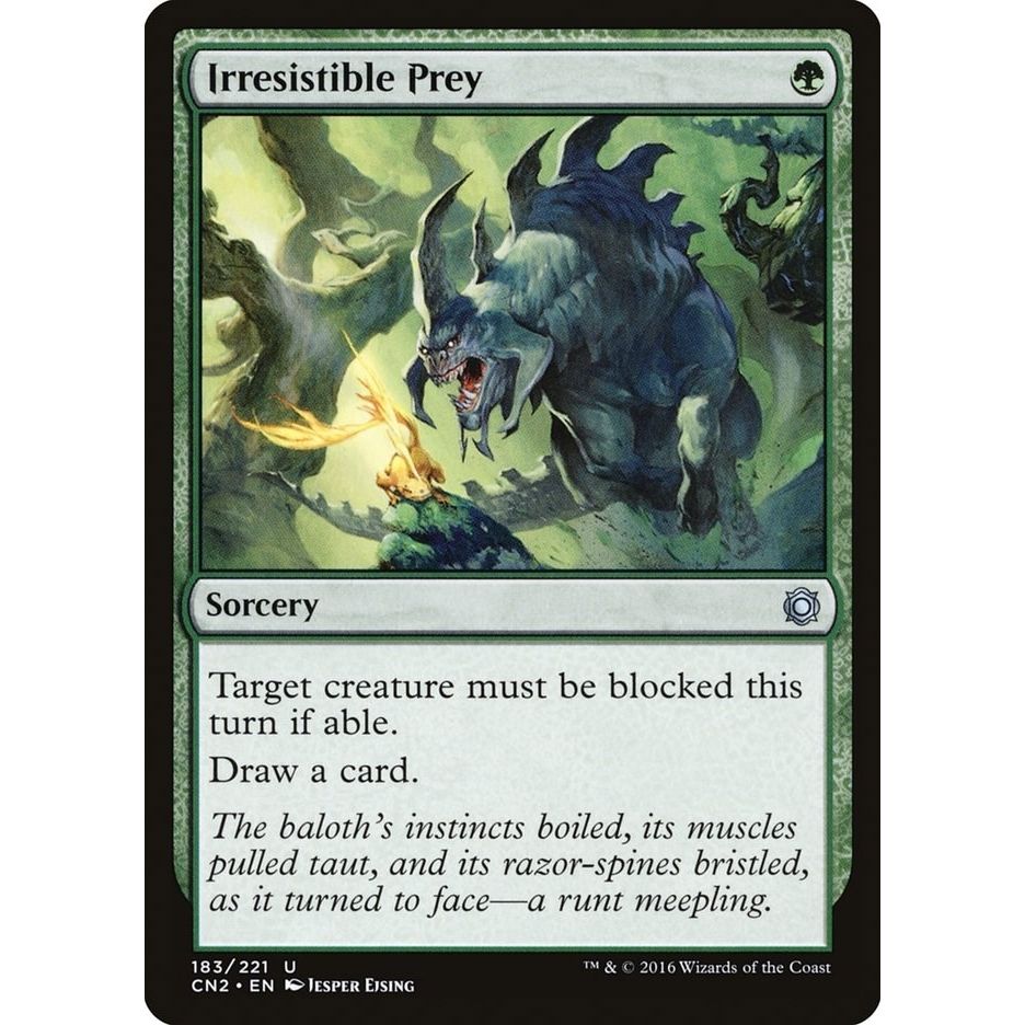 Image for Irresistible Prey (183) (CN2) - Magic: The Gathering