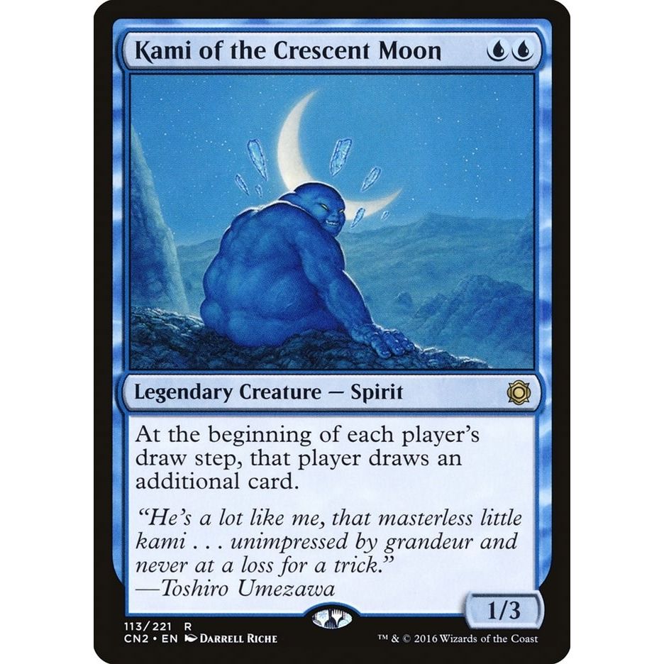 Image for Kami of the Crescent Moon (113) (CN2) - Magic: The Gathering