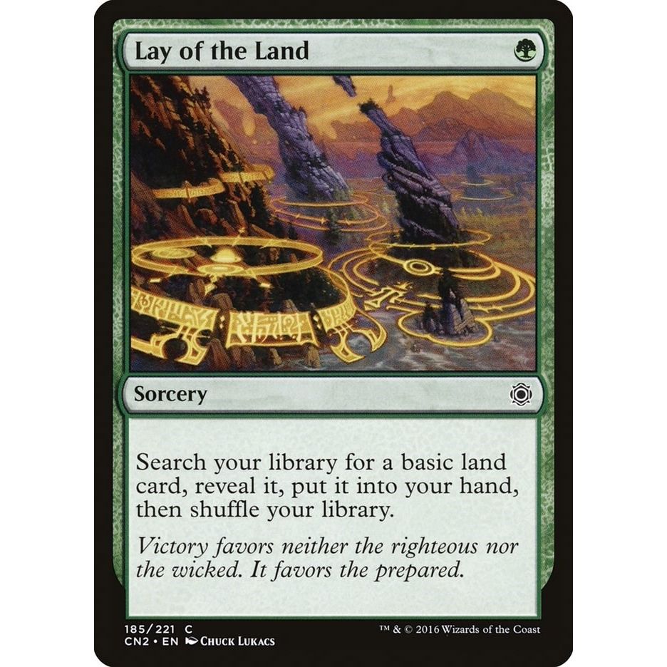 Image for Lay of the Land (185) (CN2) - Magic: The Gathering