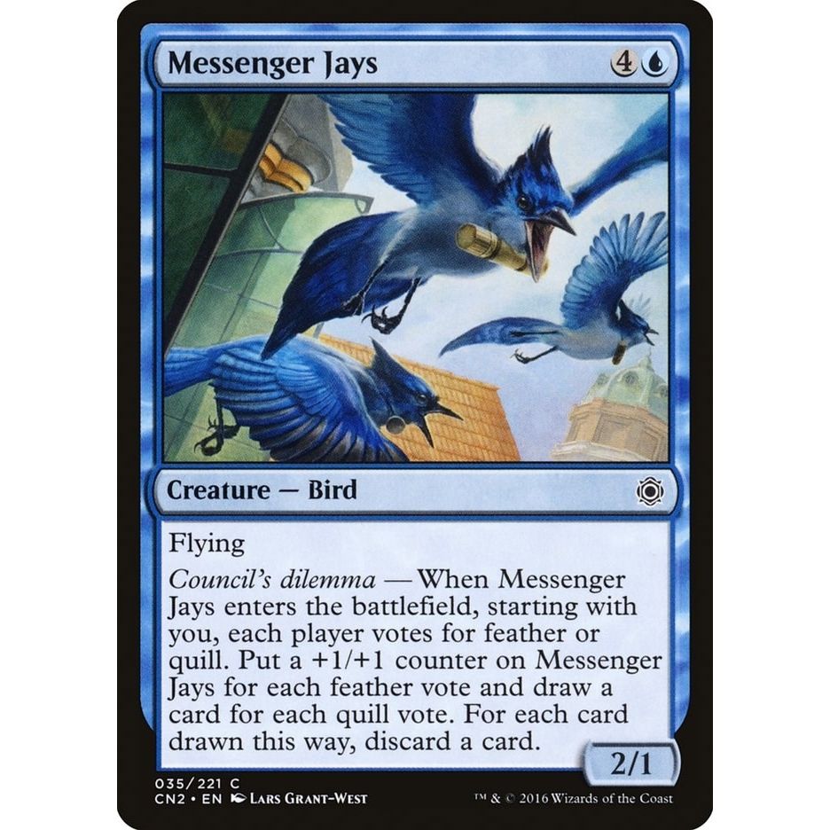 Image for Messenger Jays (35) (CN2) - Magic: The Gathering
