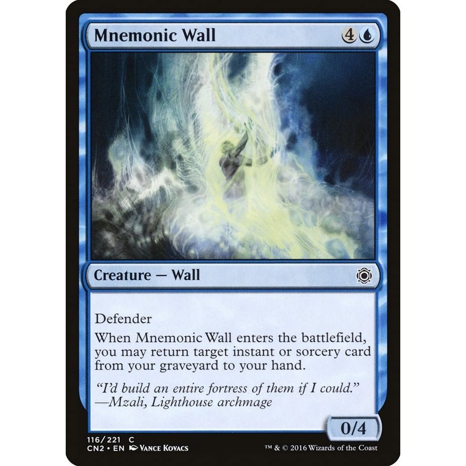 Image for Mnemonic Wall (116) (CN2) - Magic: The Gathering